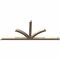 Ekena Millwork Richland Smooth Timber Gable Bracket, Douglas Fir, 96"W x 40"H x 3 1/2"D x 3 1/2"F, 10/12 Pitch GBW096X40X0404RIC00SDF - alternate 2